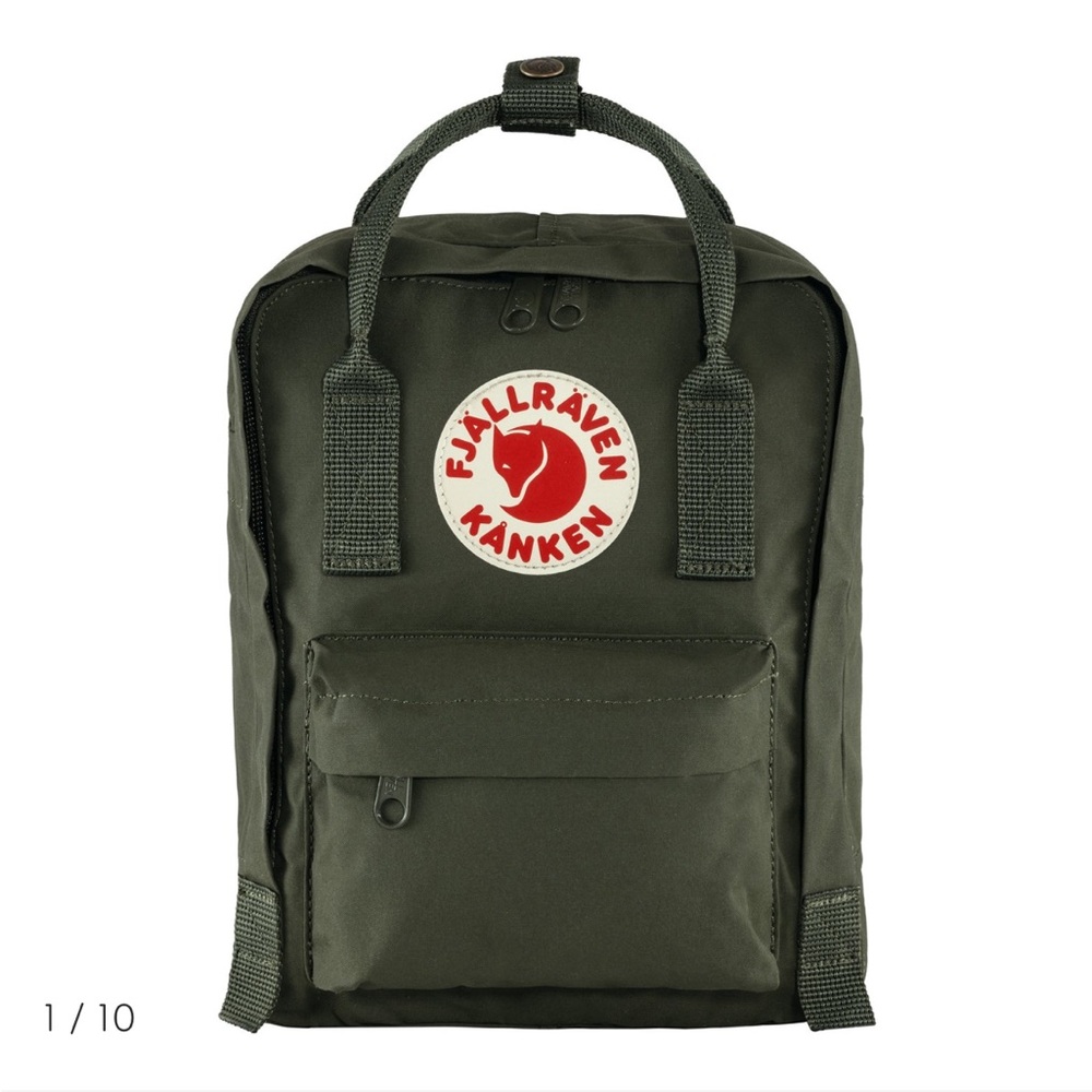 Mini Kånken Backpack in Deep Forest